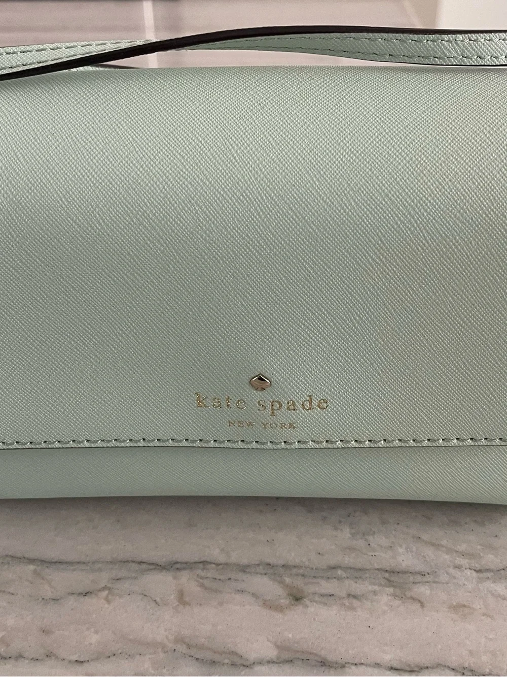 kate spade Mint Green Leather crossbody Bag